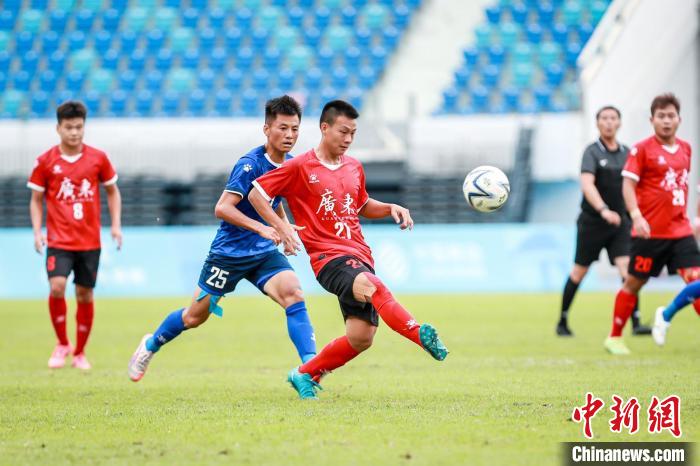 聋人足球决赛广东队点球险胜辽宁队夺金