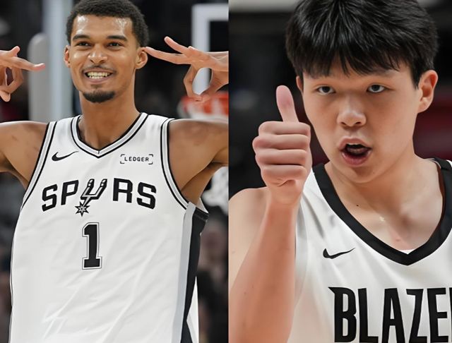 开拓者逆转马刺亨德森爆发文班伤退系列赛1-1平