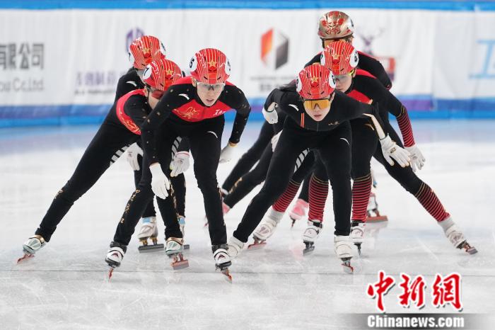 黑龙江队摘得十四冬短道速滑女子3000米接力金牌